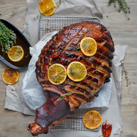 Baked Ham with Chipotle Orange Glaze - Recipe by DON®