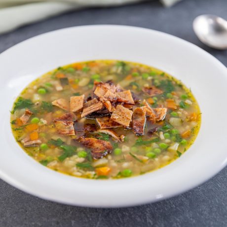 Bacon and Pearl Barley Soup